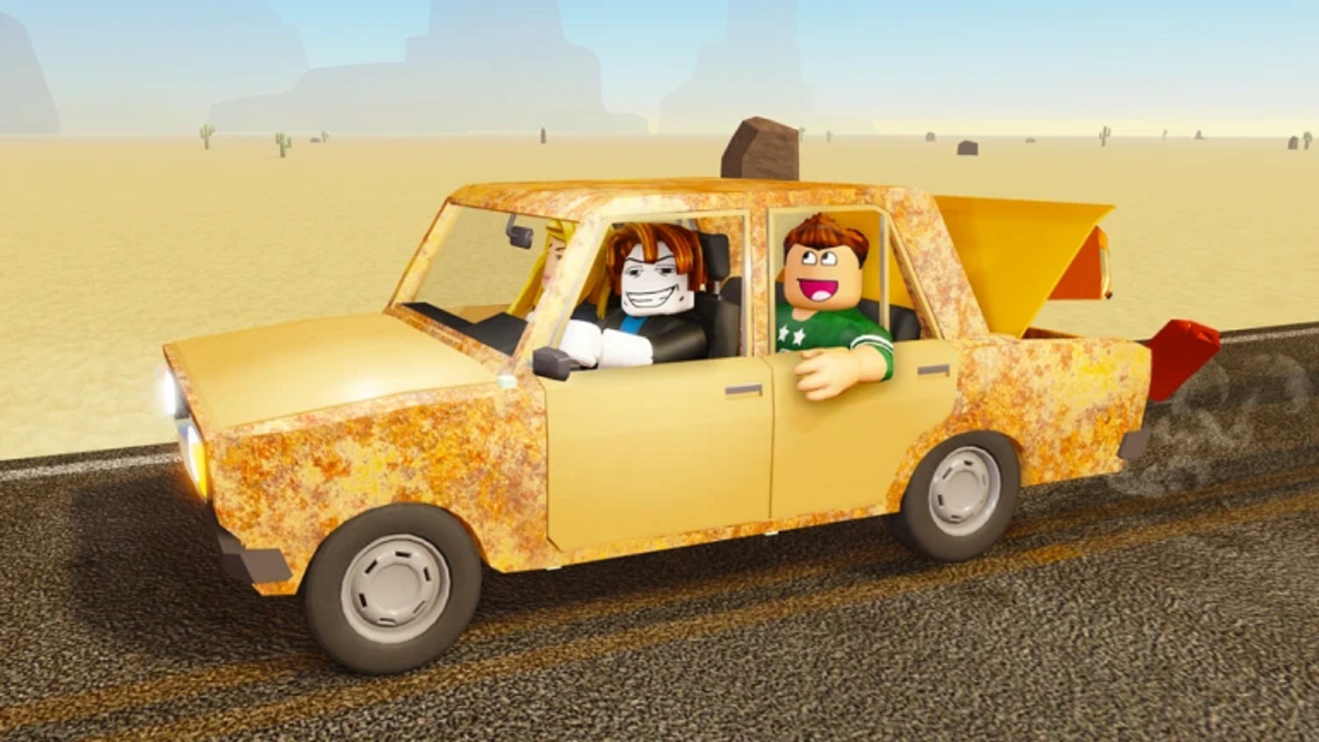 Transit Ace in A Dusty Trip (Image via Roblox)