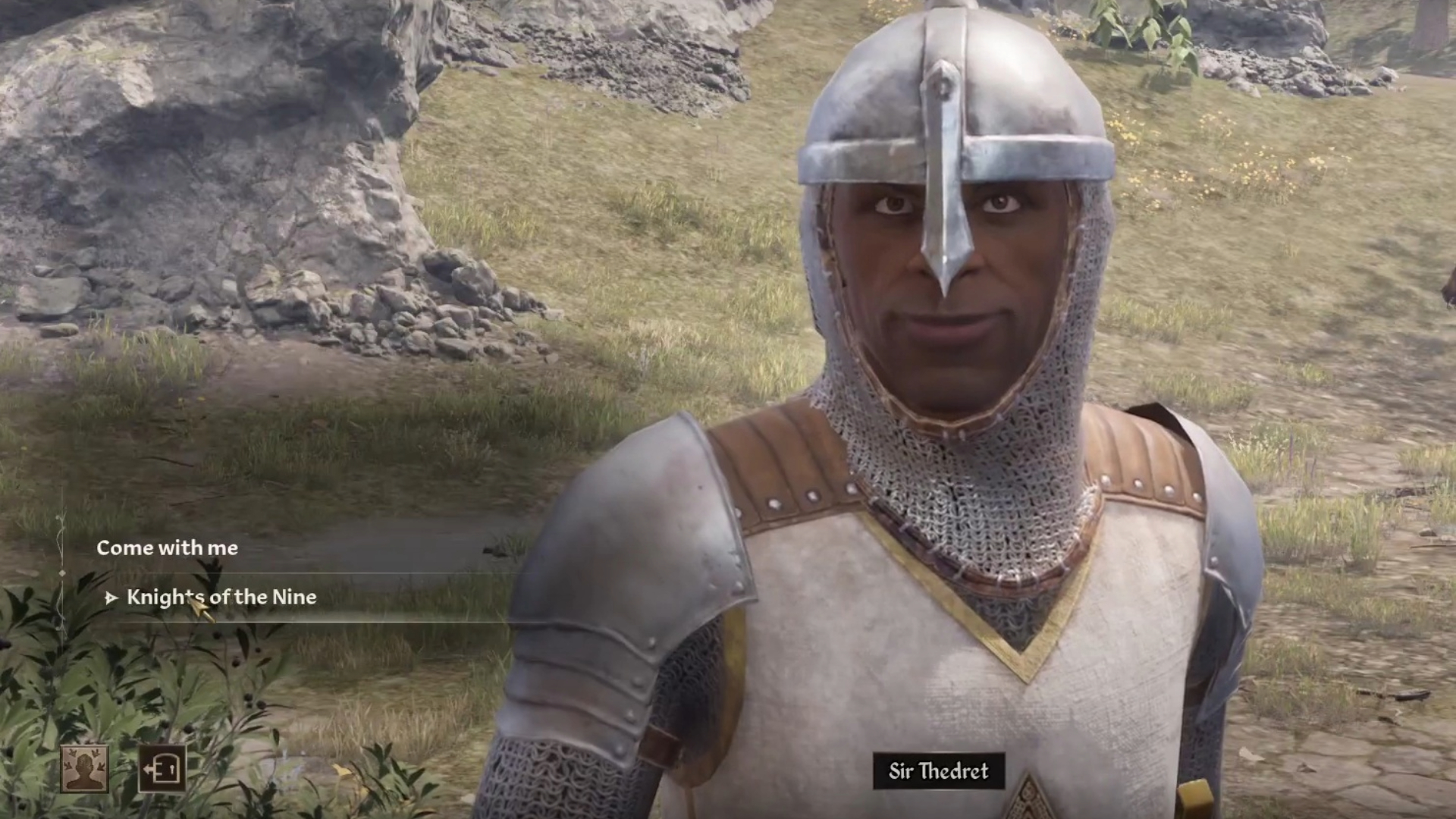 A Knight of the Nine follower