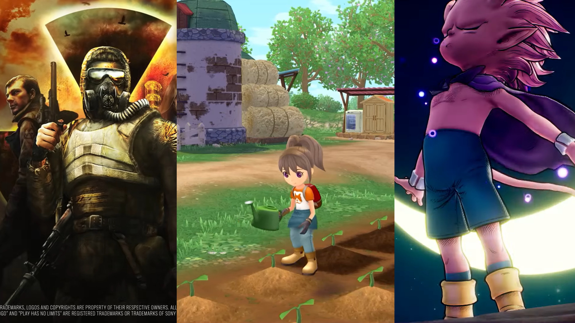 A bunch of games for May 2025 (Image via GSC Game World Global LTD, Marvelous, XSEED Games and Shueisha)