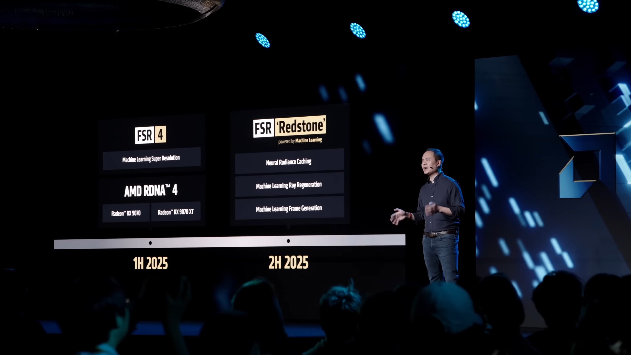 Picture of AMD announced FSR Redstone at Computex 2025
