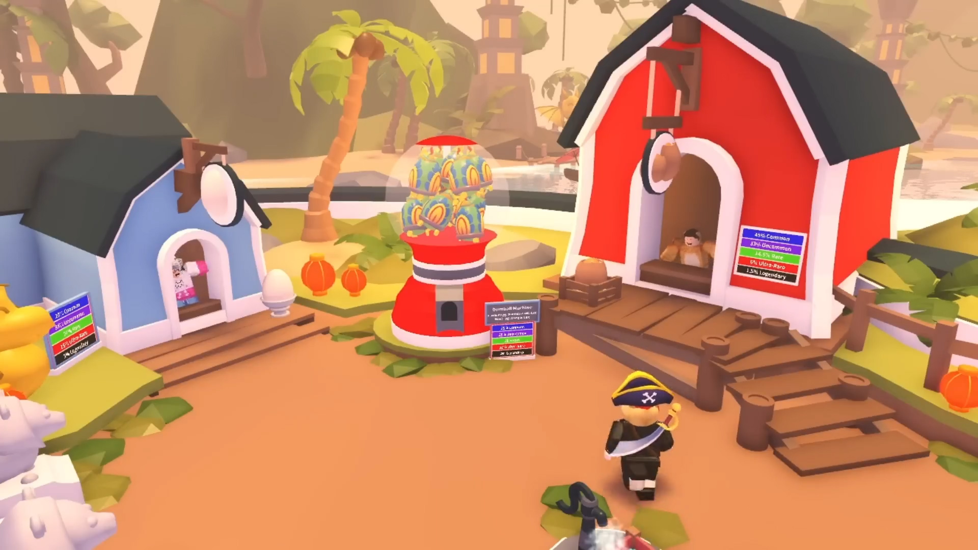 Gumball Egg Machine (Image via Roblox/@PlayAdoptMe/YouTube)