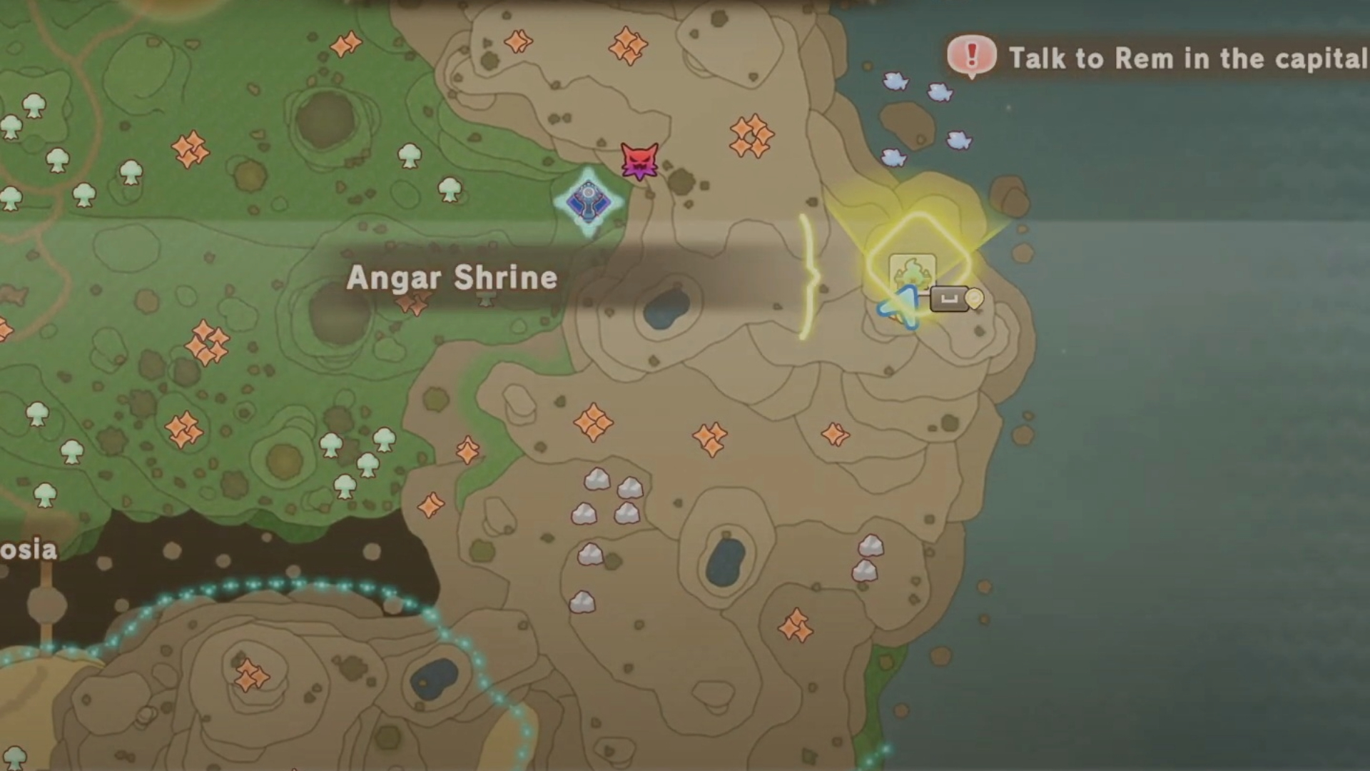 Angar Shrine location
