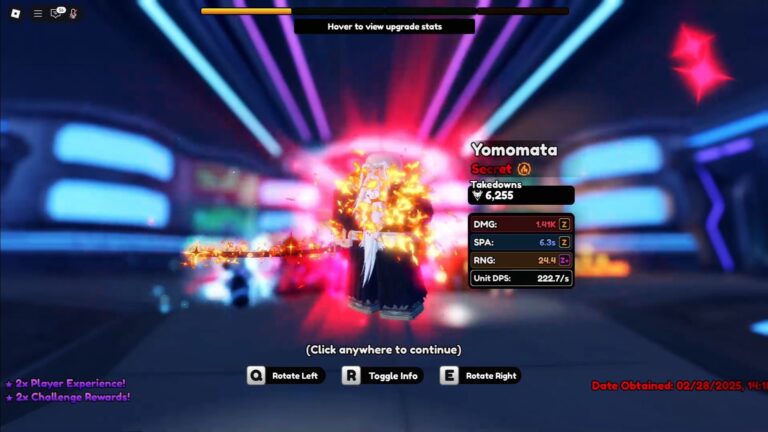 Yomomata - Anime Vanguards (Image via Roblox)