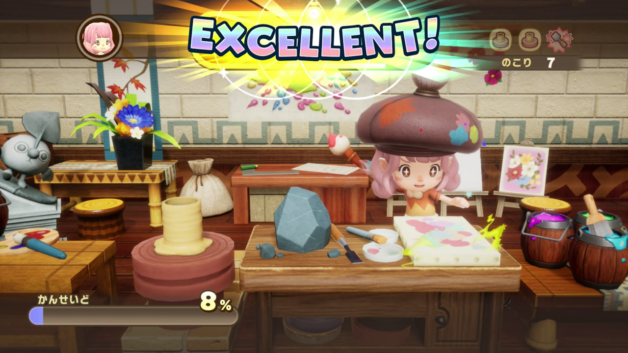The Artist Life in Fantasy Life i: The Girl Who Steals Time (Image via Level-5)