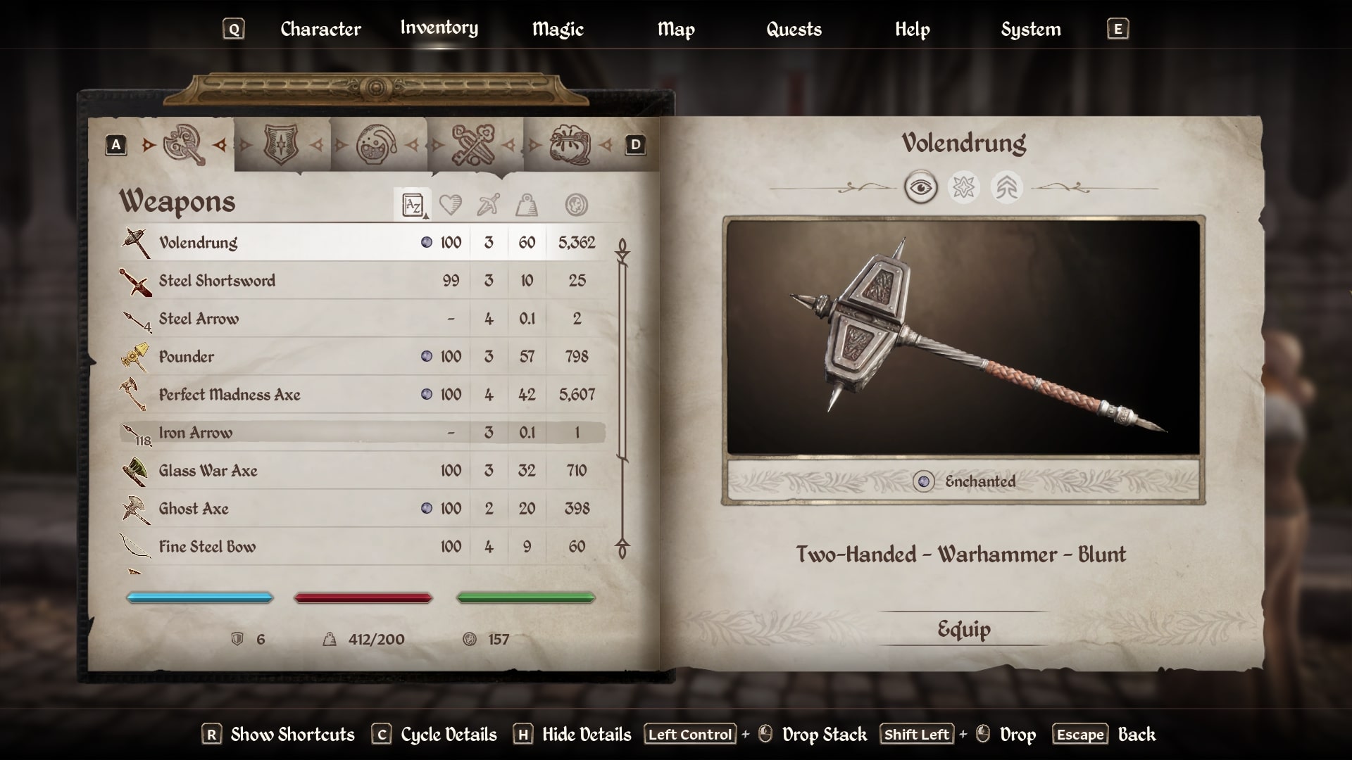 Volendrung (Image via Bethesda)