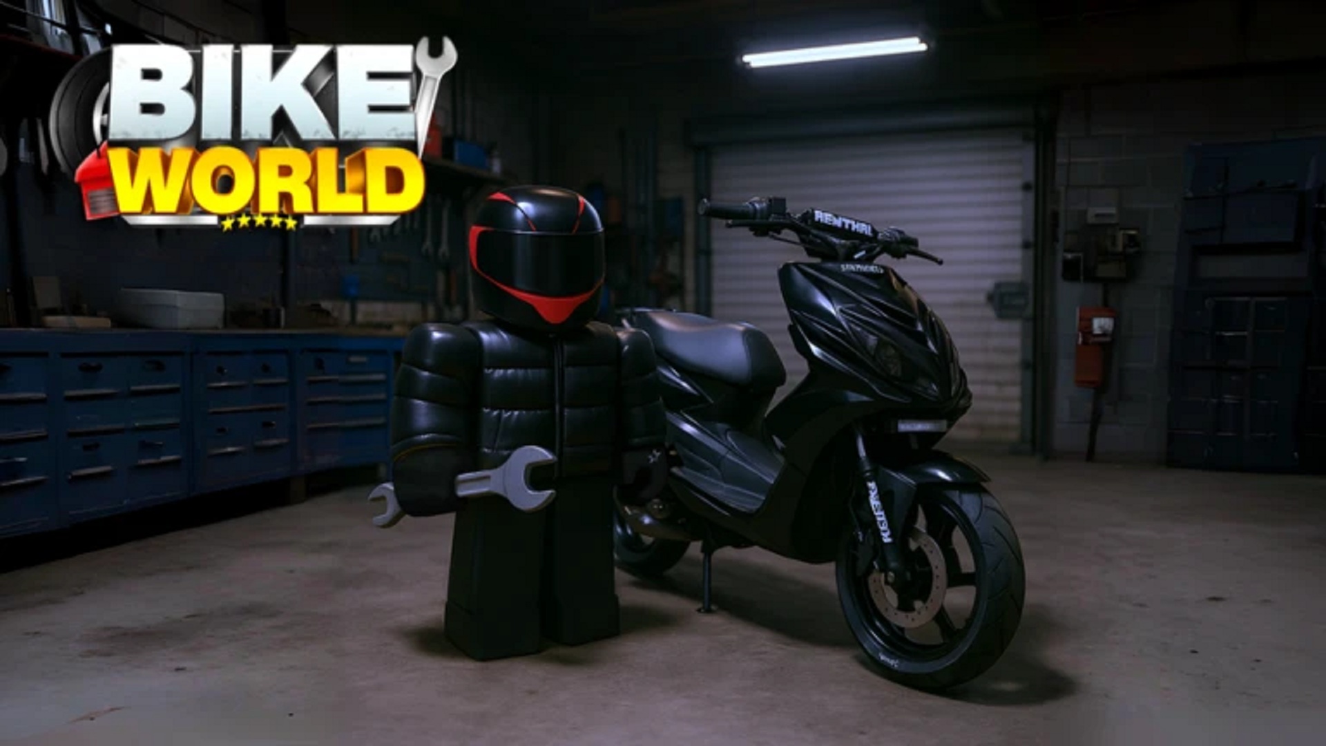 Bike upgrades in BikeWorld Roblox (Image via Roblox)