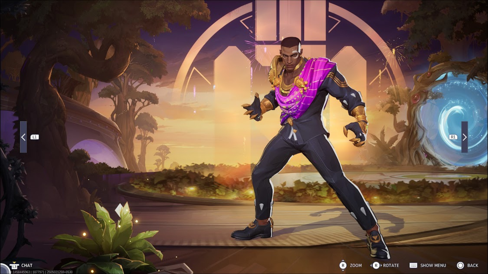 A full look at the Black Panther gala costume (Source: NetEase Games)