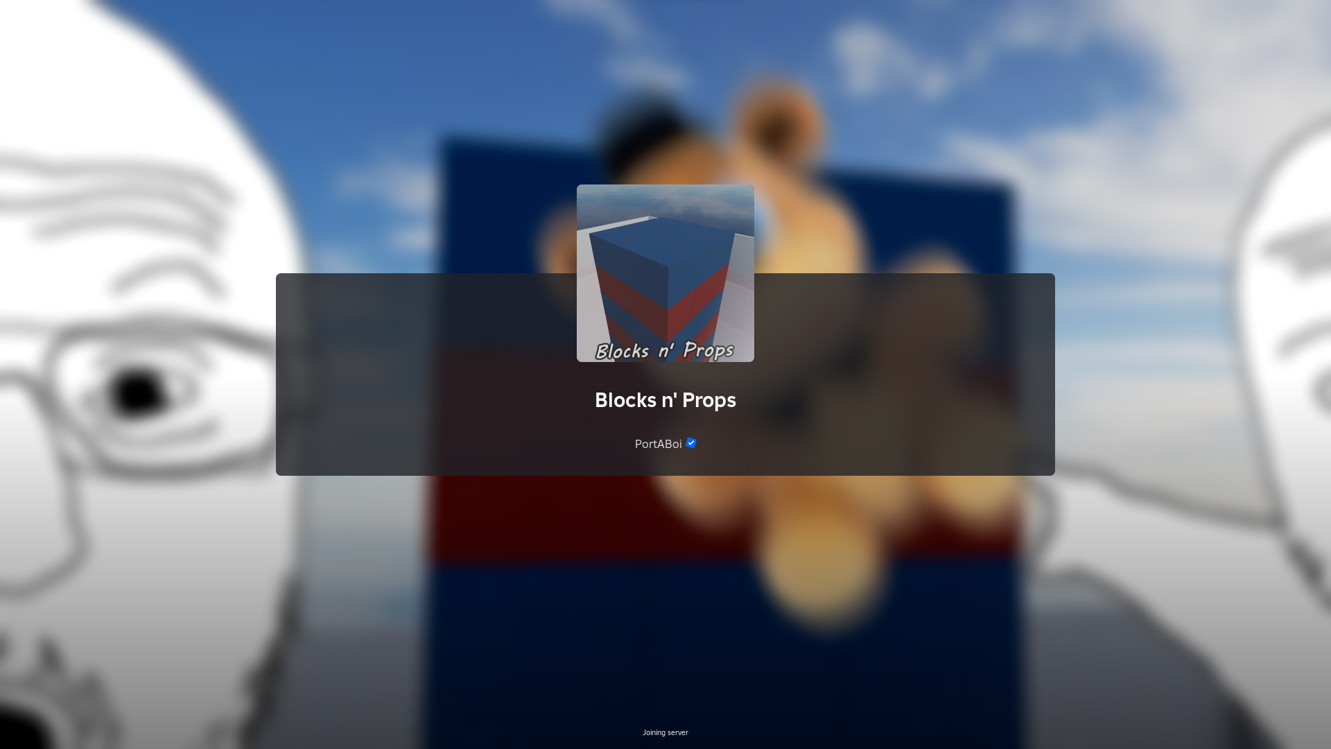 A beginner's drop on Blocks n' Props (Image via Roblox Corporation)