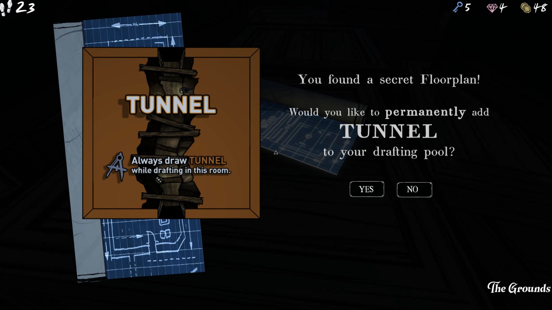 Tunnel floorplan