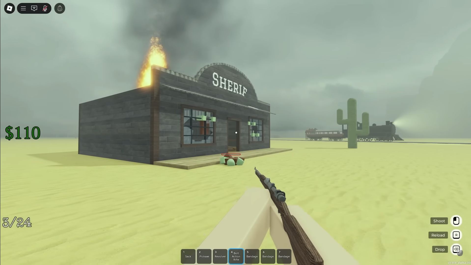 Bolt Action Rifle (Image via Roblox)