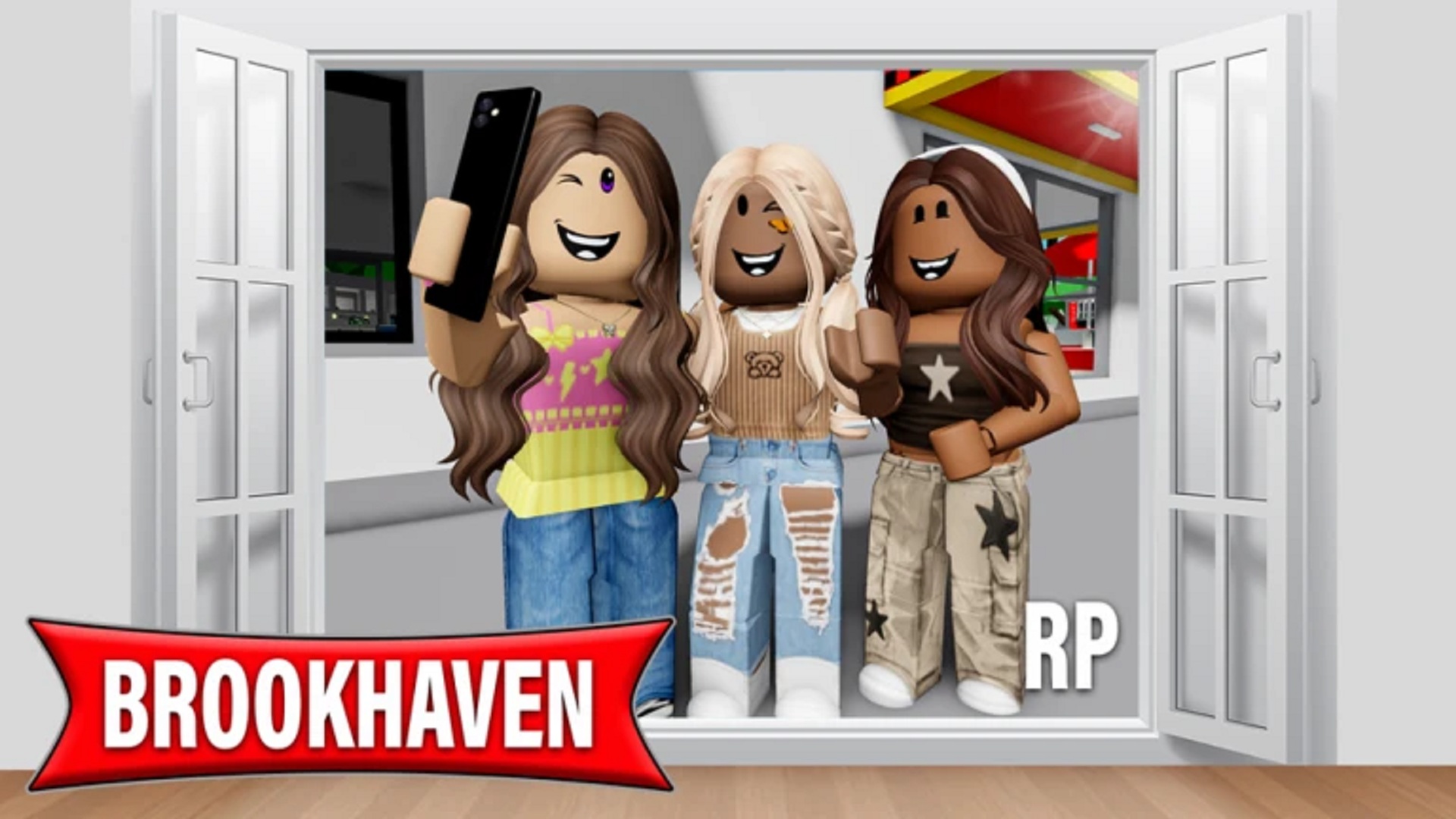 PC and console controls for Brookhaven RP (Image via Roblox)