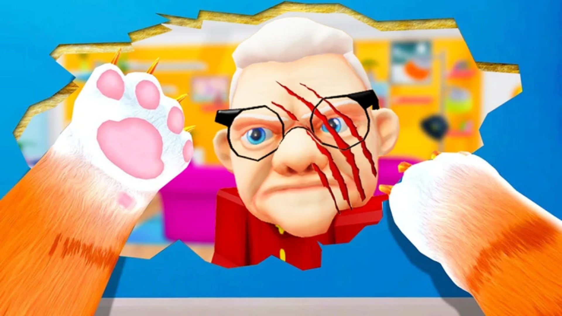 How to play Cat vs Grandma (Image via Roblox)