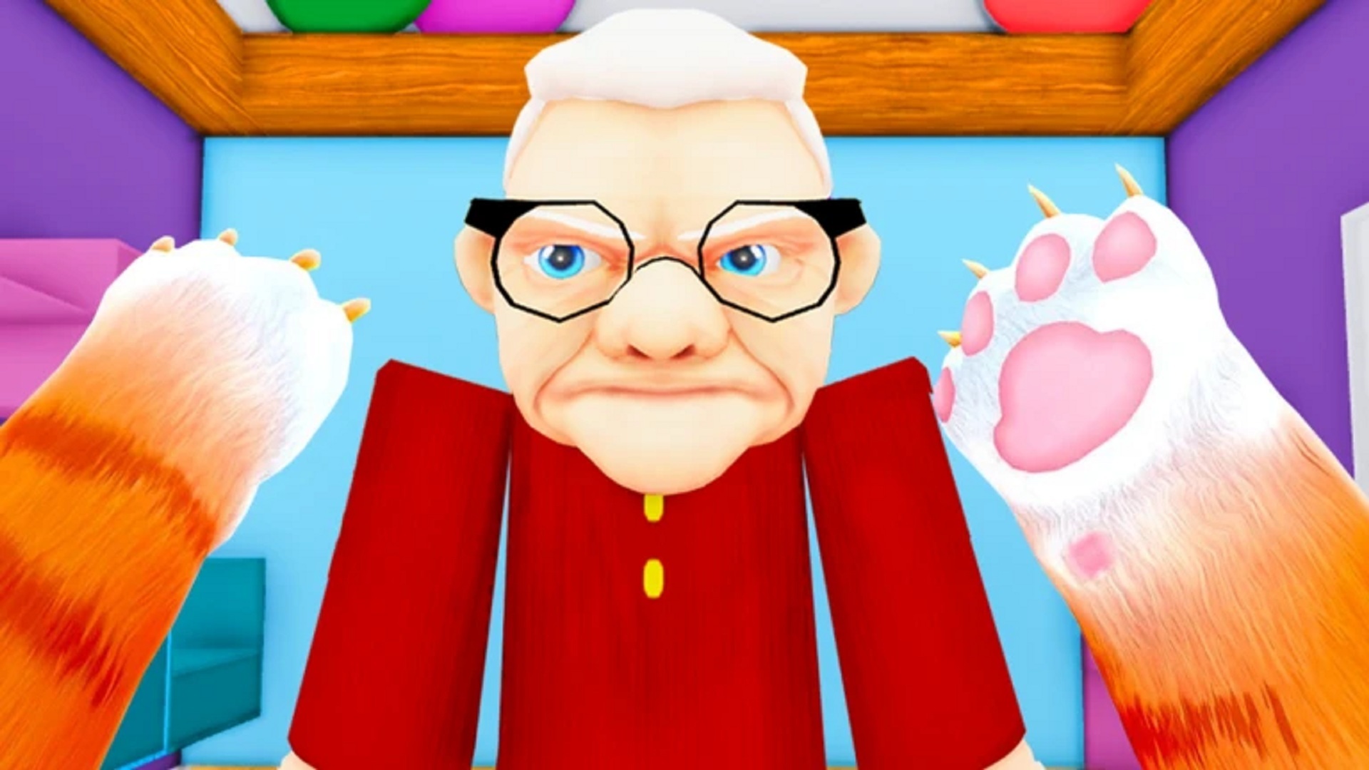 Cat vs Grandma beginner's guide (Image via Roblox)