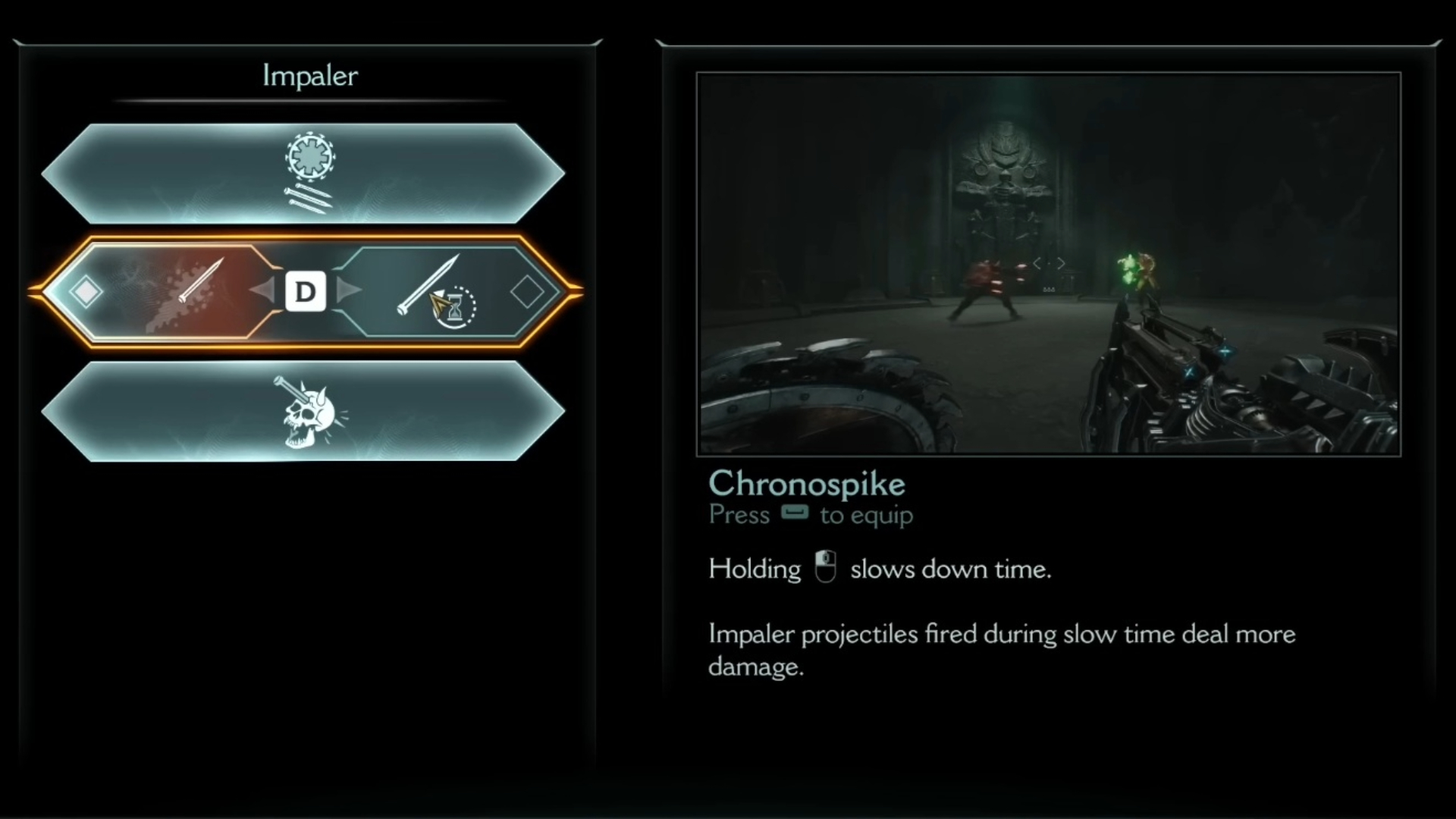 Chronospike upgrade