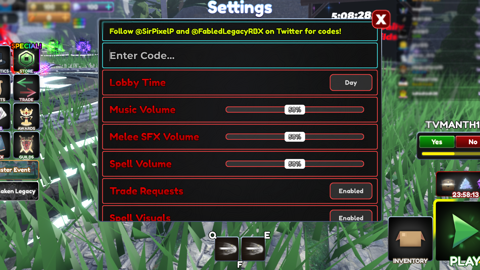 How to redeem Fabled Legacy Codes