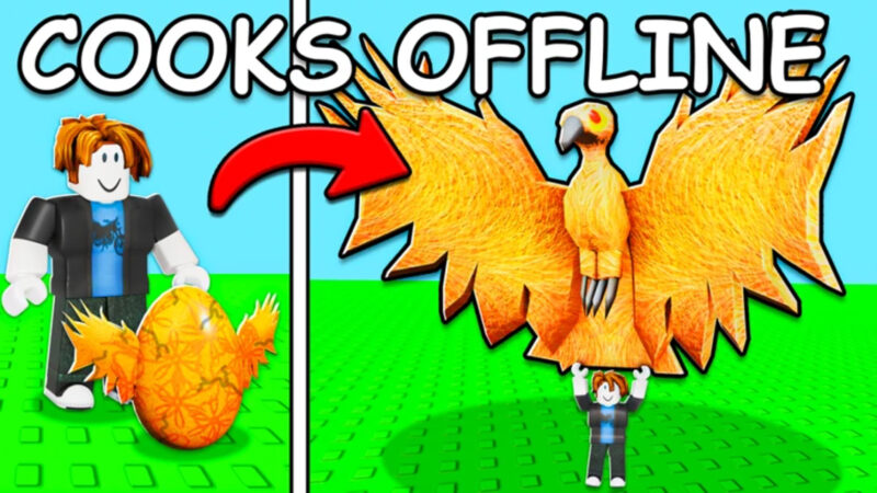 Cook Food (Image via Roblox Corporation)