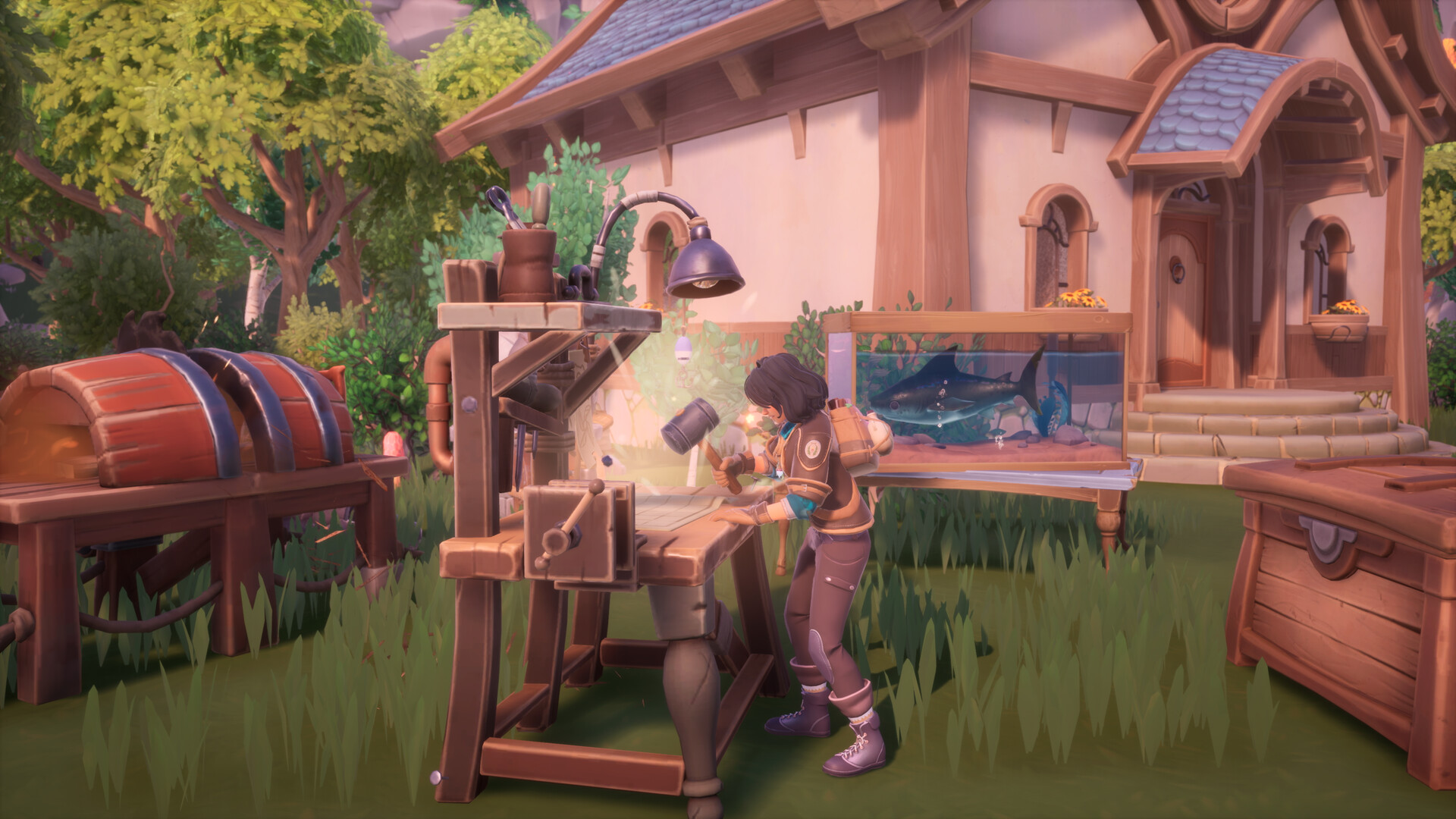 Crafting and cooking are important parts of Palia