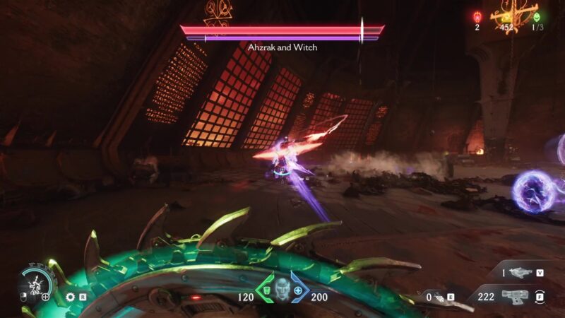 Curve Blade attacks from Ahzrak cannot be blocked.
