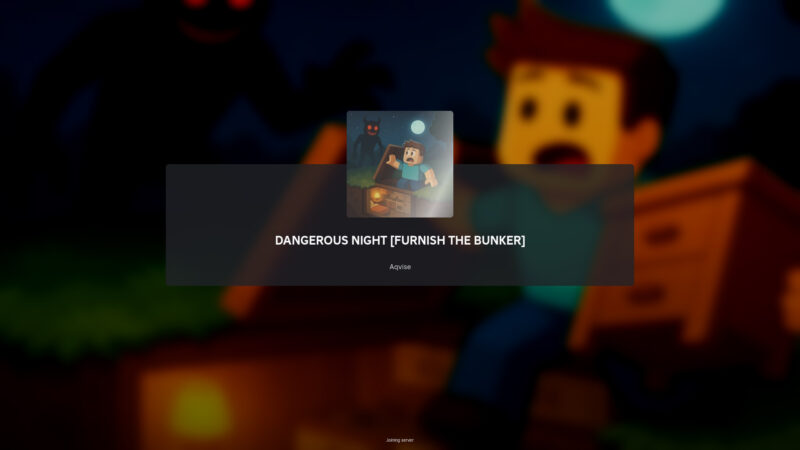 Dangerous Night (Image via Roblox Corporation)