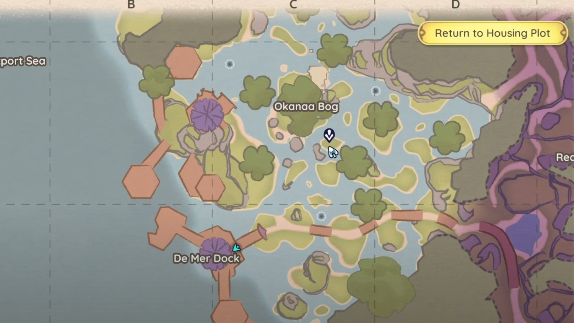 De Mer Dock location on the map