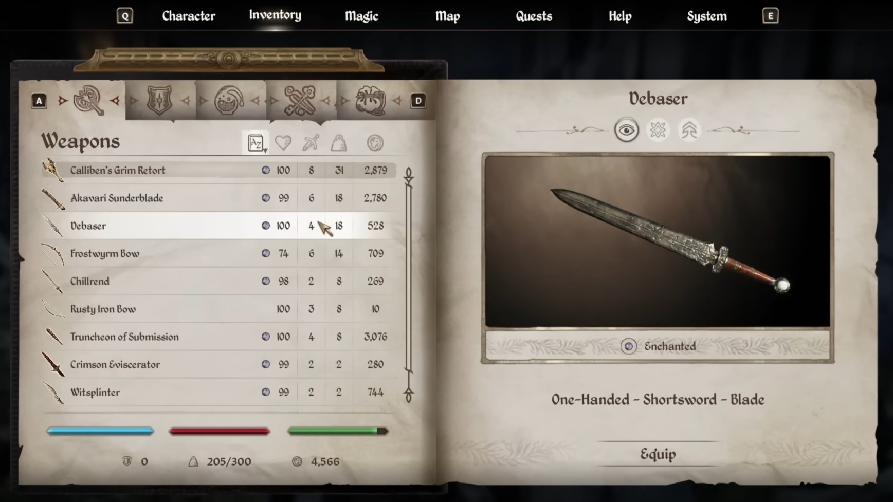 Debaser (Image via Bethesda)