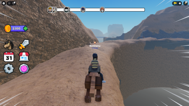 Dangerous Horse Riding (Image via Roblox)