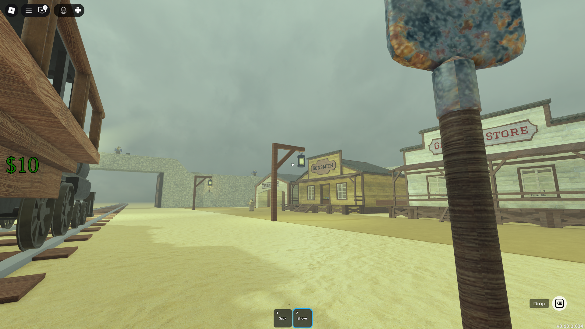 Safe zone dead rails (Image via Roblox)