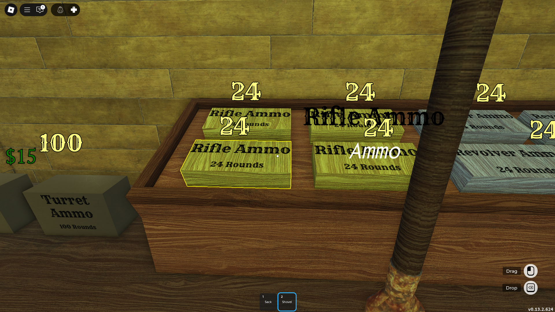 Ammo in Dead Rails (Image via Roblox)