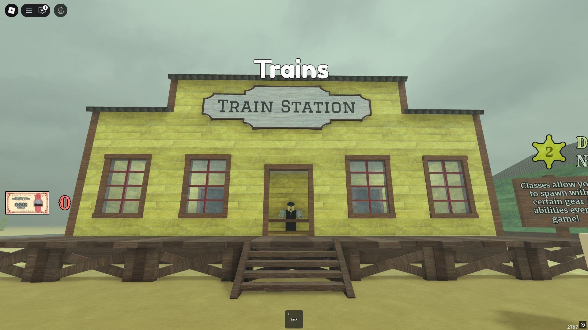 Trains in Dead Rails (Image via Roblox)