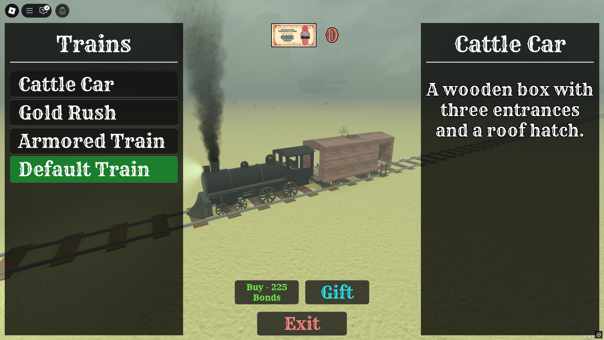 Cattle Car (Image via Roblox)