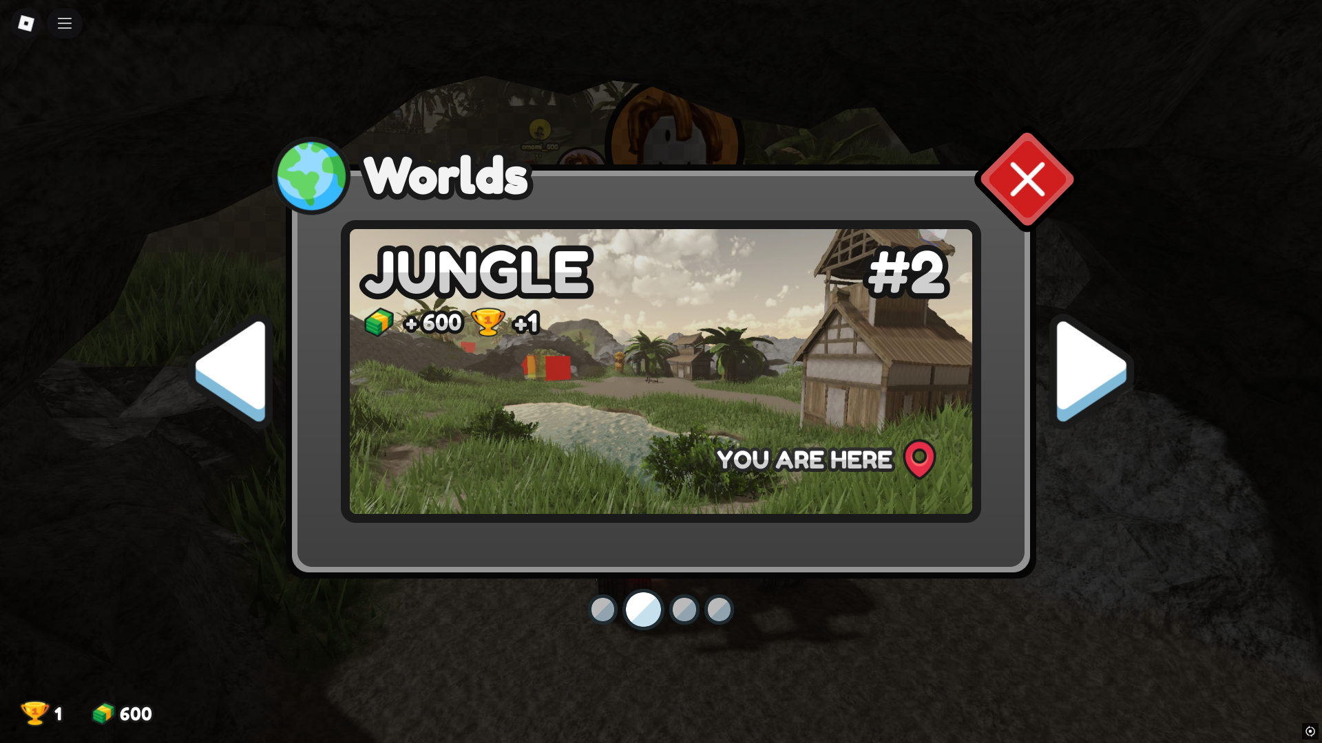 Worlds in Dangerous Driving (Image via Roblox)