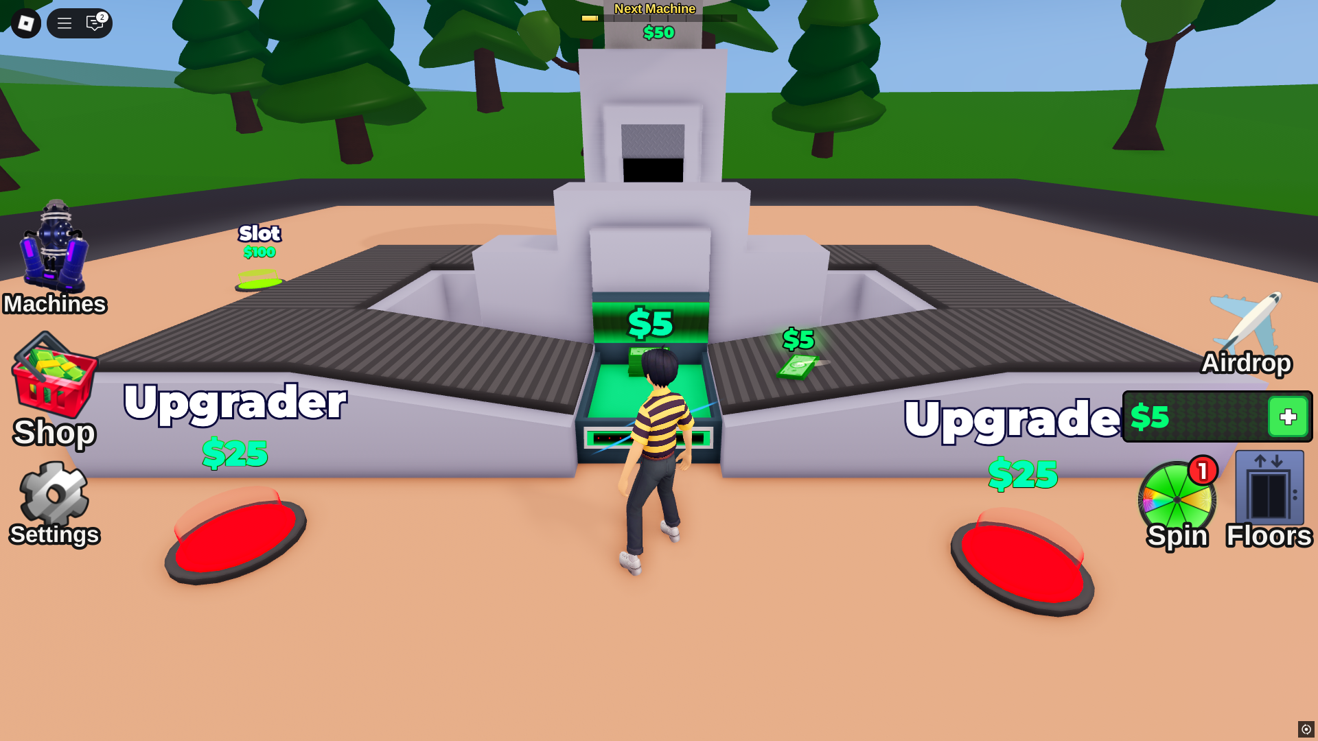 Print machine (Image via Roblox)