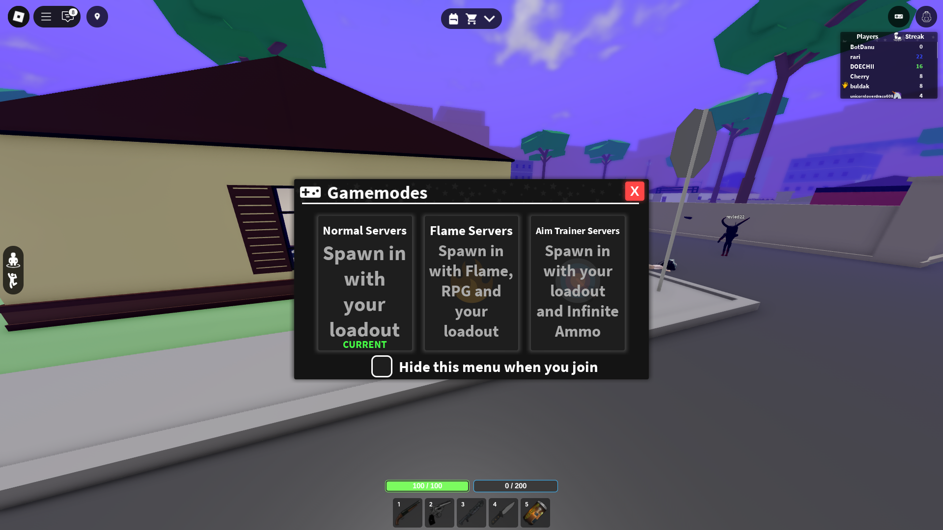 Getting started (Image via Roblox)