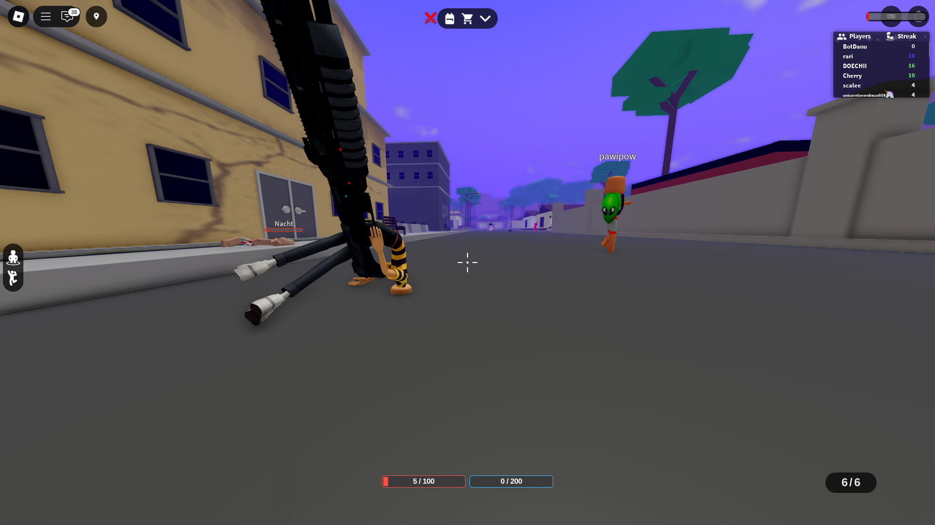 Dead in Dan FFA (Image via Roblox)