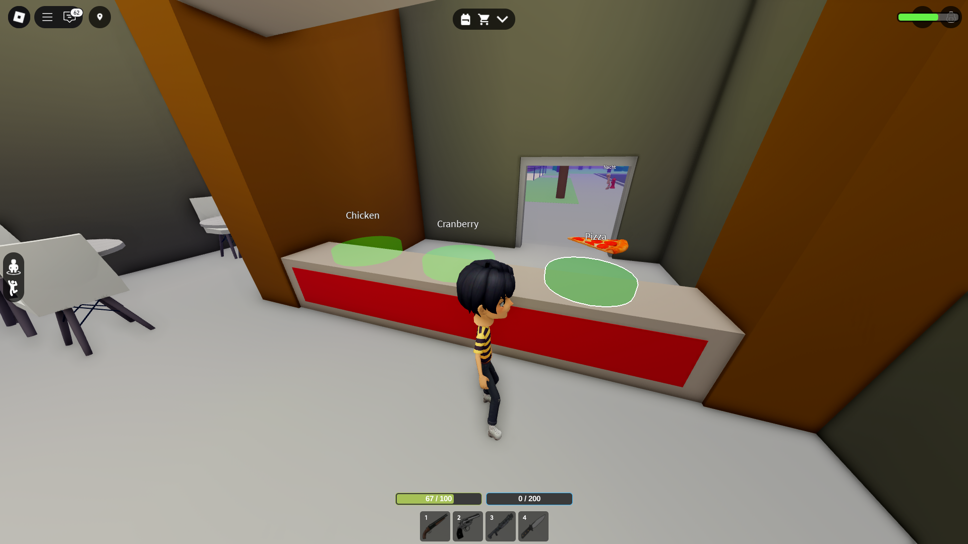Snacks for health (Image via Roblox)