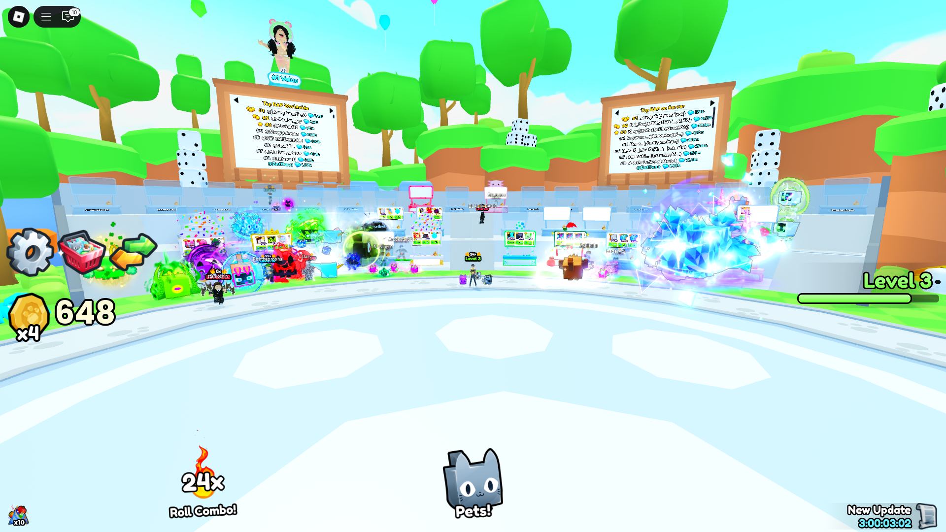 PETS GO! Trading Area (Image via Roblox)