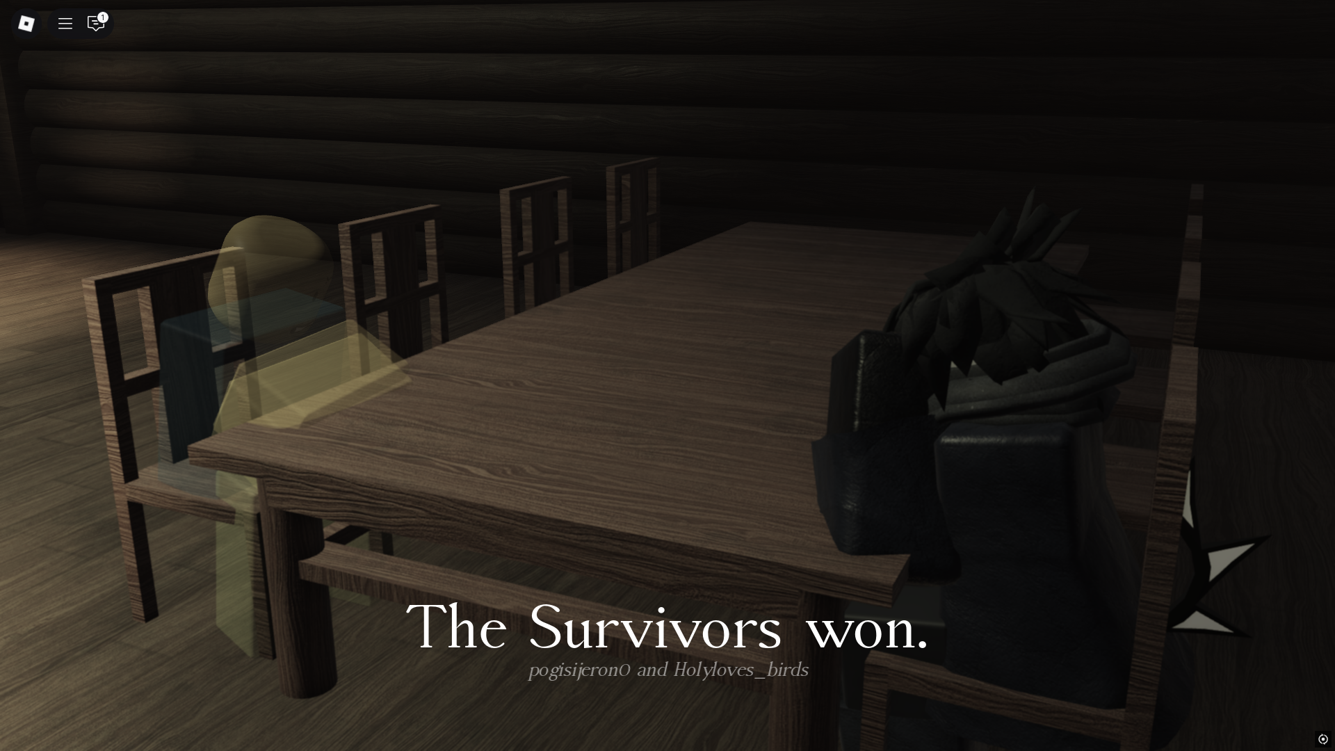 Survivors win (Image via Roblox)