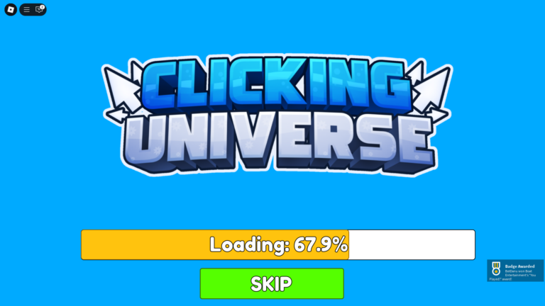 Clicking Universe (Image via Roblox)