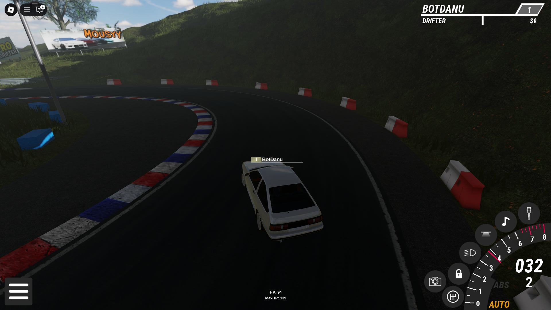 Drifting (Image via Roblox)