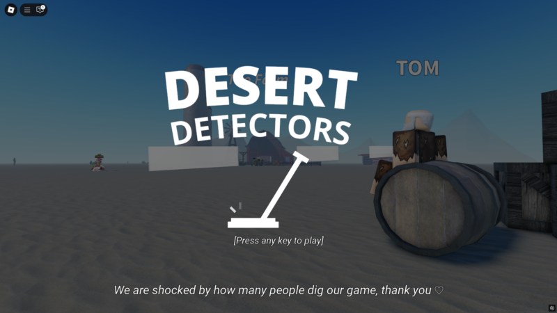 Desert Detectors (Image via Roblox)