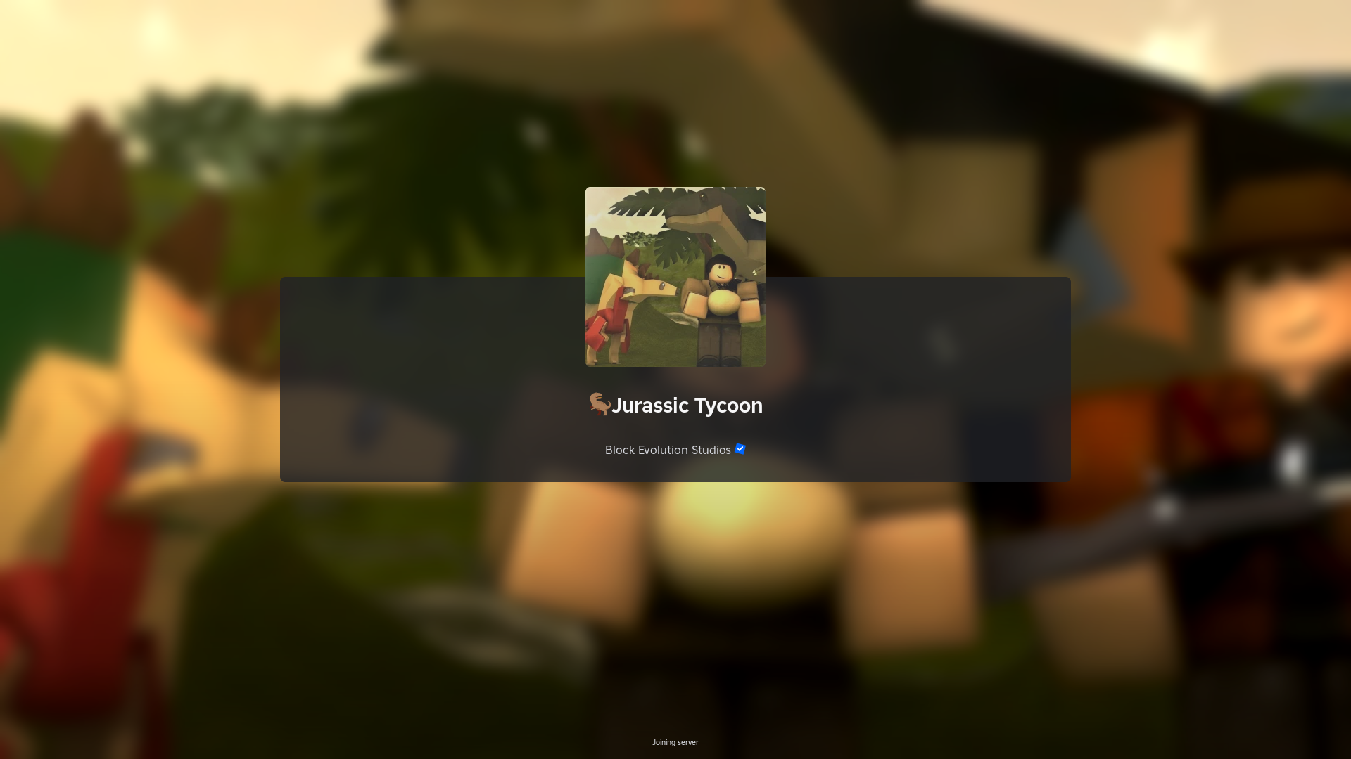 Jurassic Tycoon (Image via Roblox)
