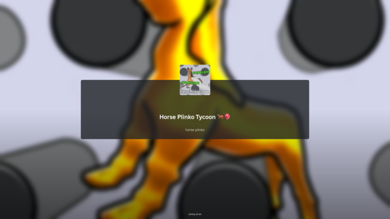 Horse Plinko Tycoon (Image via Roblox)