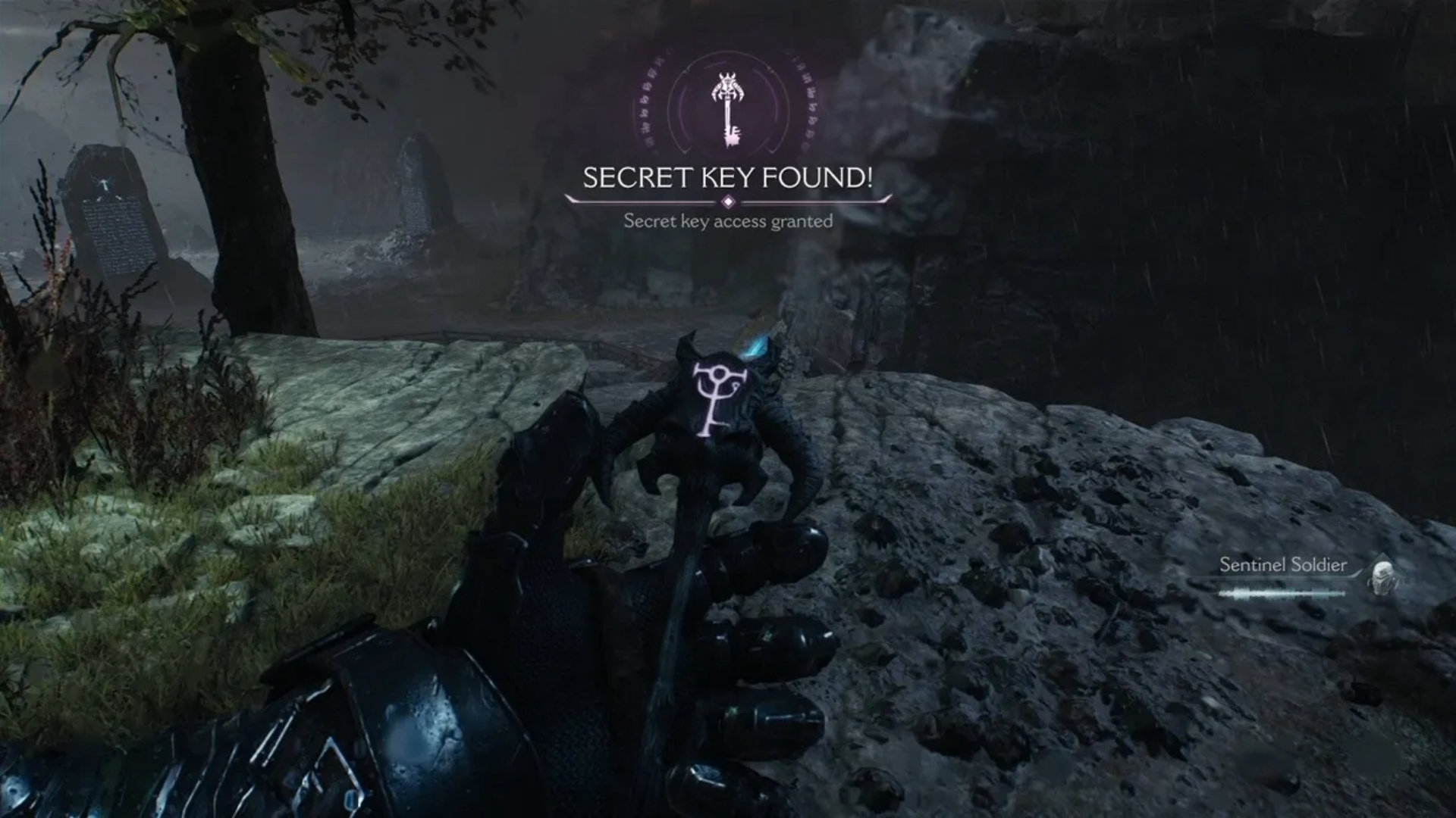 The Secret Key in Village of Khalim (Image via Bethesda Softworks)