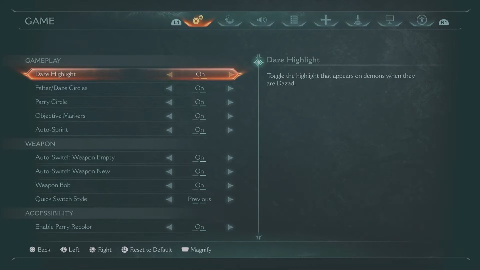 Enable the Auto Sprint option