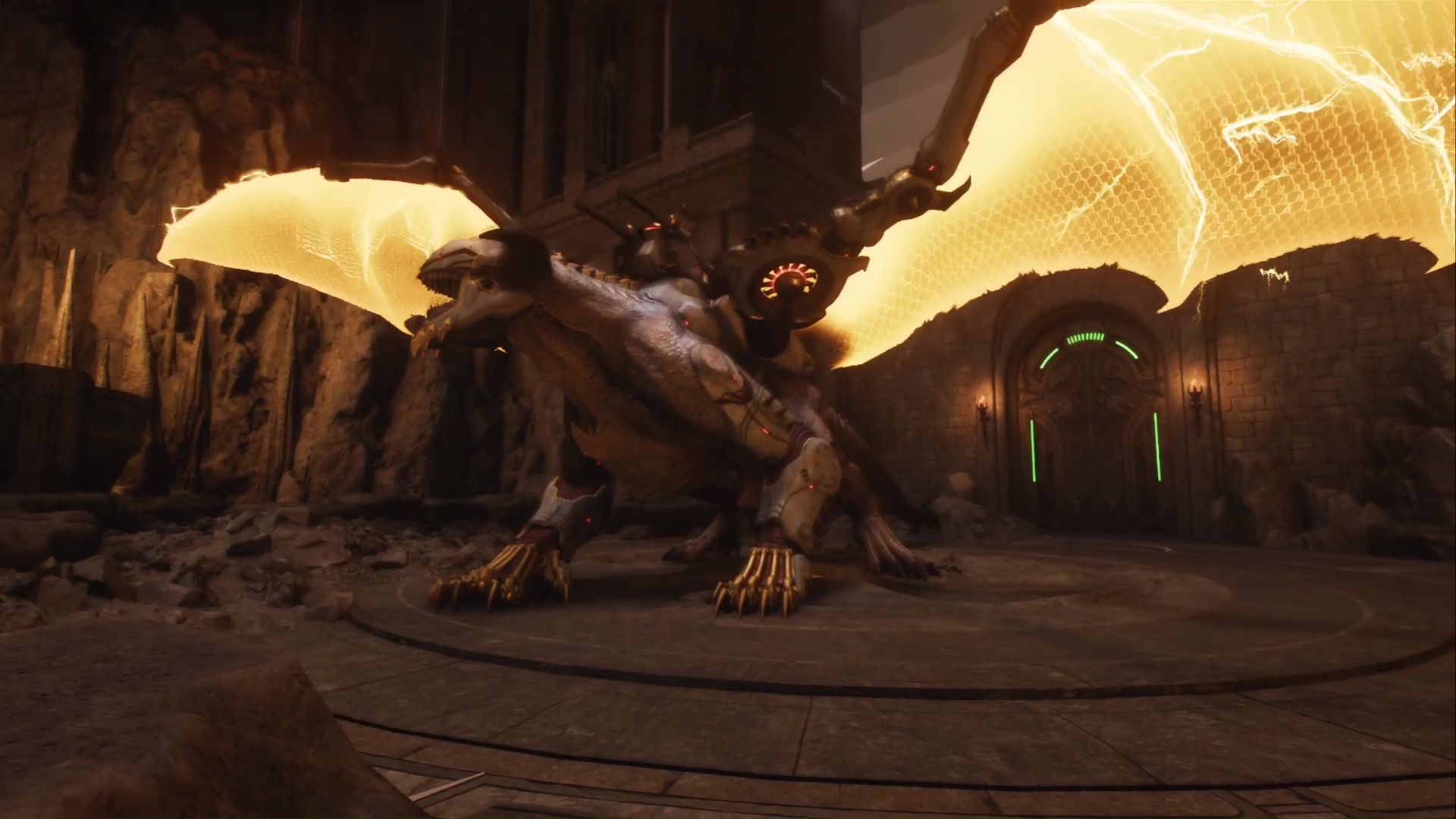 Doom The Dark Ages Cyber Dragon Combat Guide.