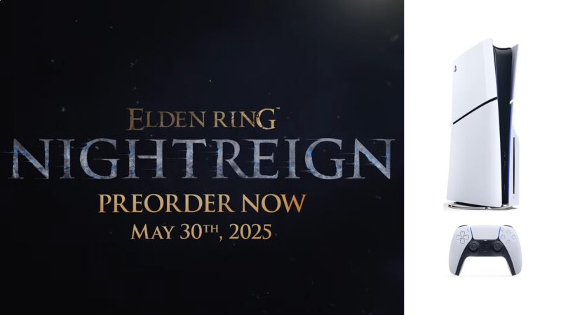 Picture of Elden Ring Nightreign and PS5