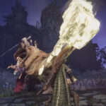 Healing flasks will be necessary in to survive (Image via Bandai Namco Entertainment)