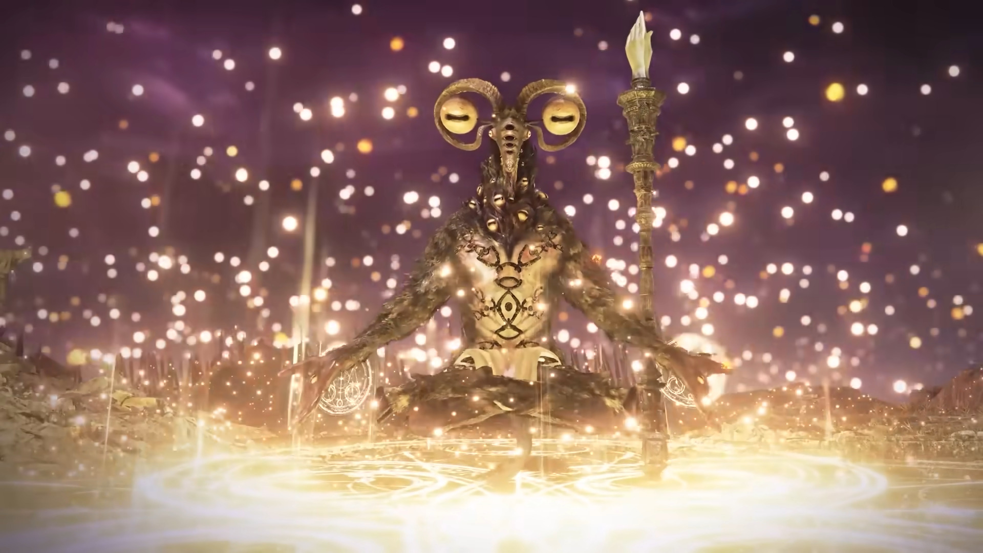 The Equilibrious Beast (Libra, Creature of Night) in Elden Ring Nightreign (Image via Bandai Namco Entertainment)