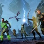 ESO Ossein Cage Trial feature image with group from ZOS