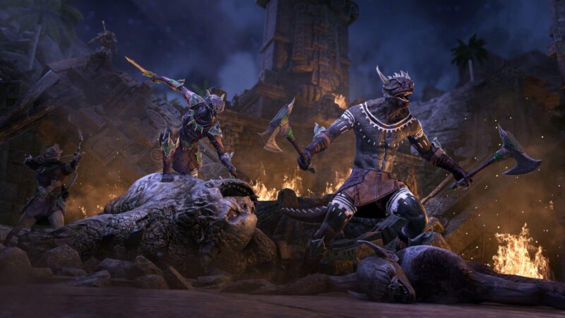ESO Season of the Worm Cult Solstice Argonians feature image from ZOS